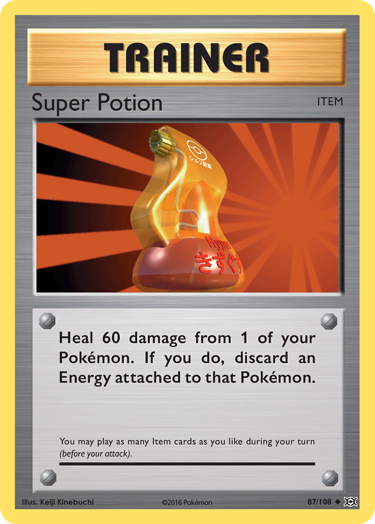 Super Potion (87/108) [XY: Evolutions] | Jomio and Rueliete's Cards and Comics