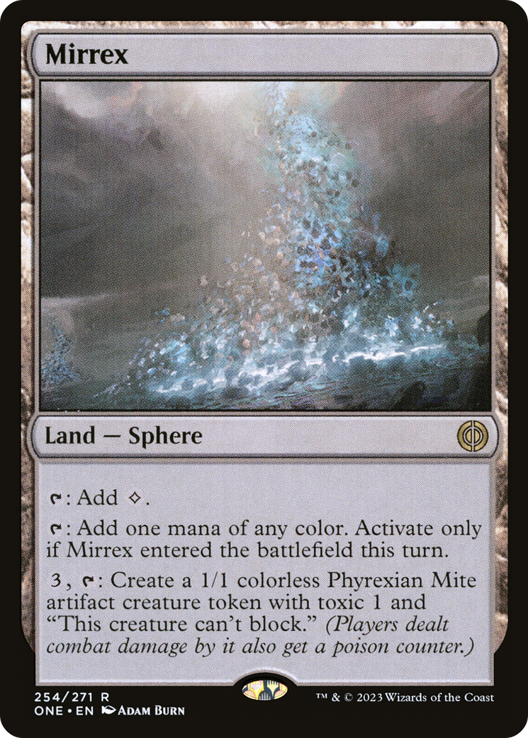 Mirrex [Phyrexia: All Will Be One] | Jomio and Rueliete's Cards and Comics