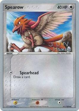 Spearow (61/100) (Flyvees - Jun Hasebe) [World Championships 2007] | Jomio and Rueliete's Cards and Comics