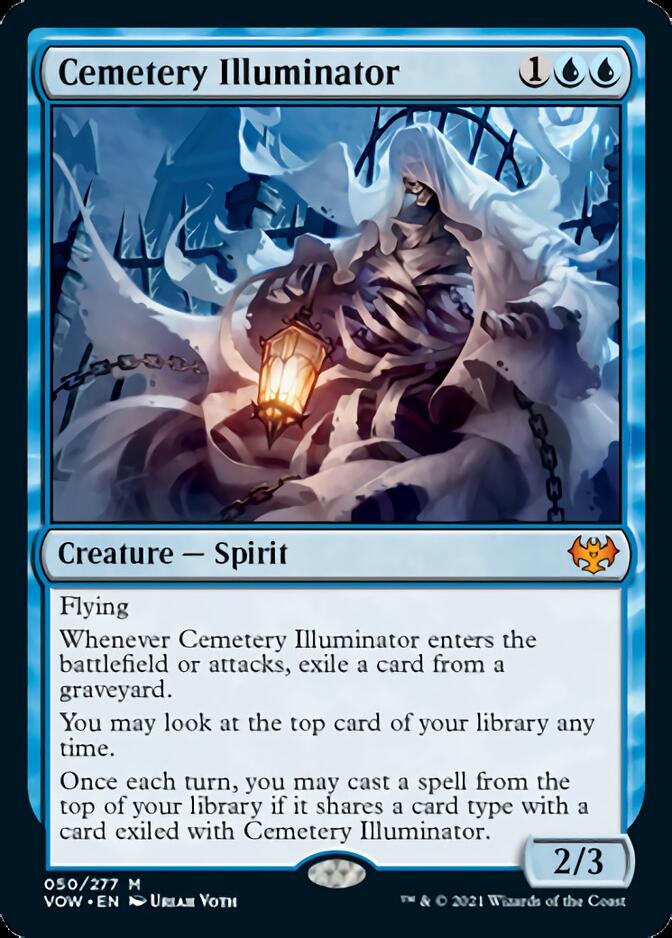 Cemetery Illuminator [Innistrad: Crimson Vow] | Jomio and Rueliete's Cards and Comics