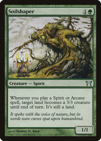 Soilshaper [Champions of Kamigawa] | Jomio and Rueliete's Cards and Comics