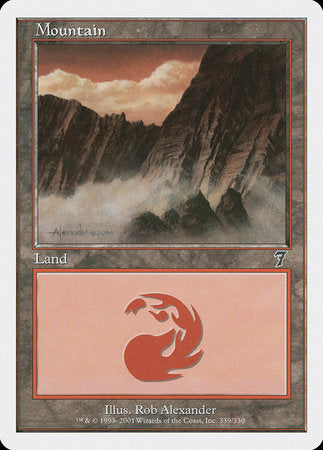 Mountain (339) [Seventh Edition] | Jomio and Rueliete's Cards and Comics