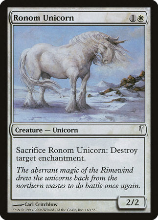 Ronom Unicorn [Coldsnap] | Jomio and Rueliete's Cards and Comics