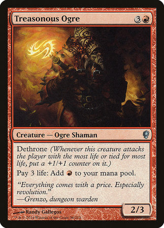Treasonous Ogre [Conspiracy] | Jomio and Rueliete's Cards and Comics