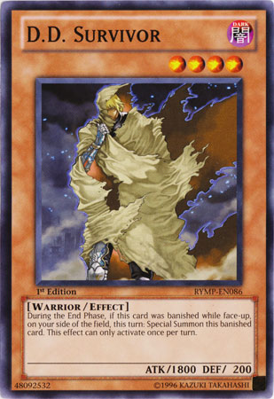 D.D. Survivor [RYMP-EN086] Common | Jomio and Rueliete's Cards and Comics