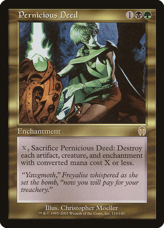 Pernicious Deed [Apocalypse] | Jomio and Rueliete's Cards and Comics