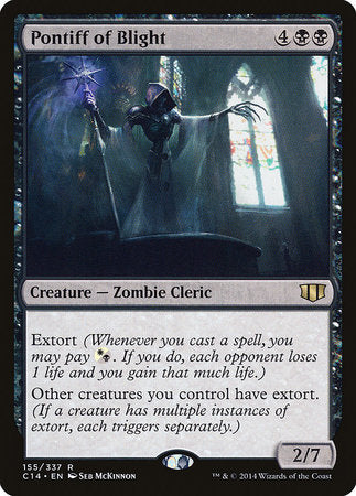 Pontiff of Blight [Commander 2014] | Jomio and Rueliete's Cards and Comics