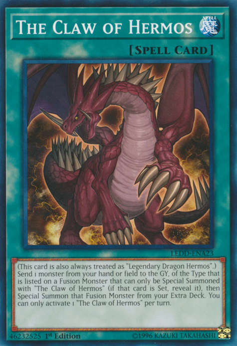 The Claw of Hermos [LEDD-ENA23] Common | Jomio and Rueliete's Cards and Comics
