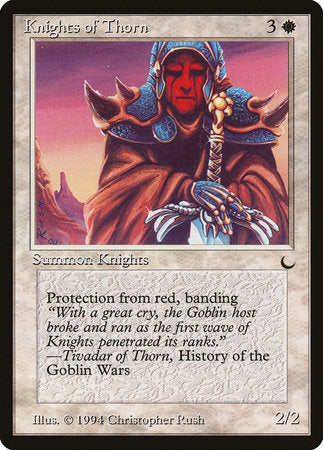 Knights of Thorn [The Dark] | Jomio and Rueliete's Cards and Comics