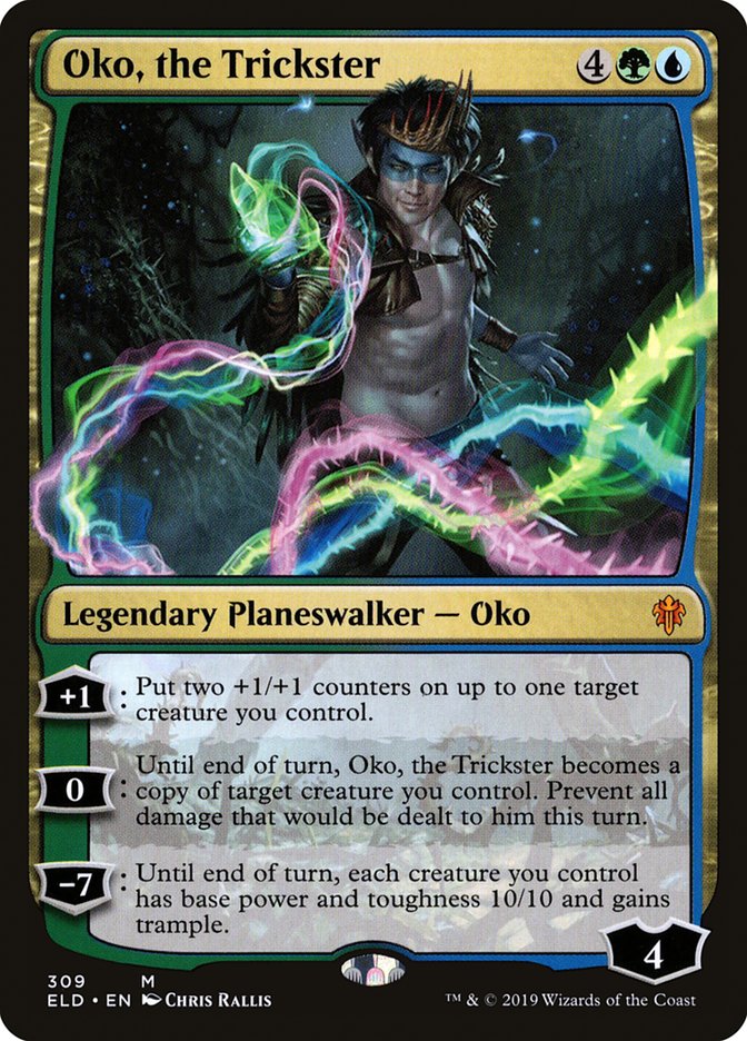Oko, the Trickster [Throne of Eldraine] | Jomio and Rueliete's Cards and Comics