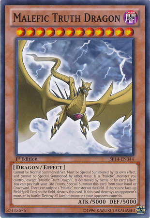 Malefic Truth Dragon [SP14-EN044] Common | Jomio and Rueliete's Cards and Comics