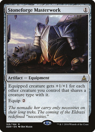 Stoneforge Masterwork [Oath of the Gatewatch] | Jomio and Rueliete's Cards and Comics