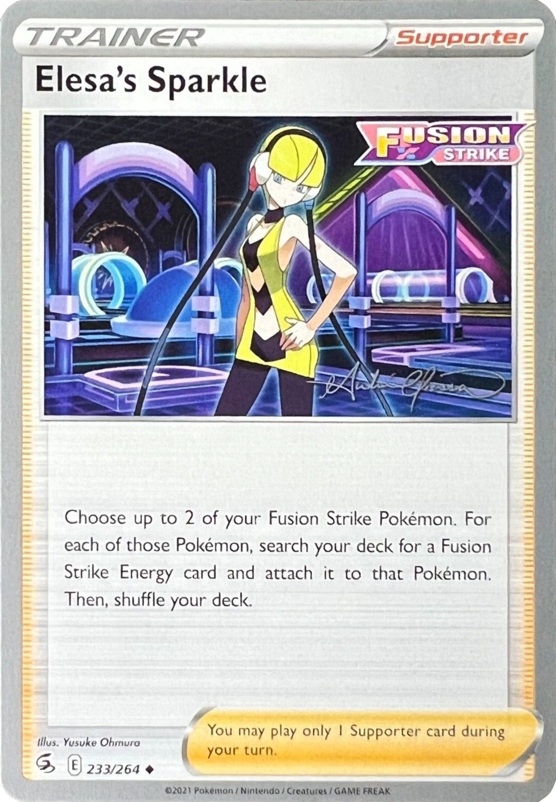 Elesa's Sparkle (233/264) (The Shape of Mew - Andre Chiasson) [World Championships 2022] | Jomio and Rueliete's Cards and Comics