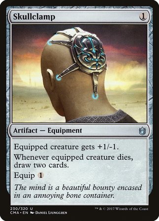 Skullclamp [Commander Anthology] | Jomio and Rueliete's Cards and Comics