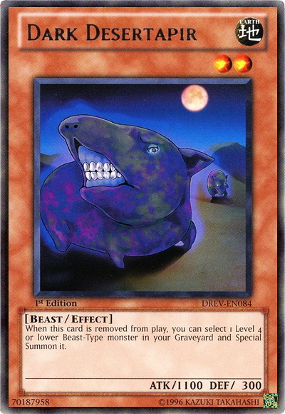 Dark Desertapir [DREV-EN084] Rare | Jomio and Rueliete's Cards and Comics