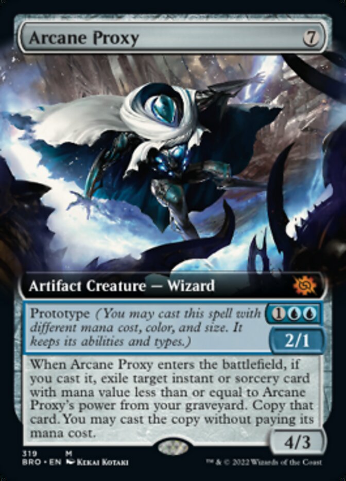 Arcane Proxy (Extended Art) [The Brothers' War] | Jomio and Rueliete's Cards and Comics