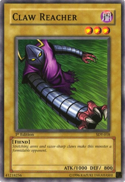Claw Reacher [SDY-018] Common | Jomio and Rueliete's Cards and Comics