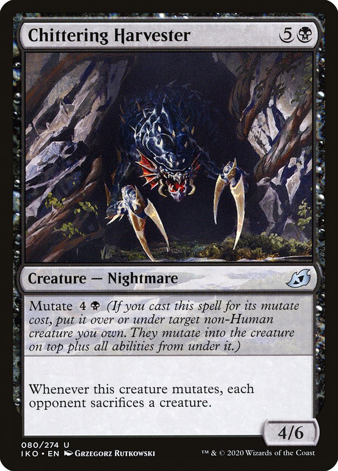 Chittering Harvester [Ikoria: Lair of Behemoths] | Jomio and Rueliete's Cards and Comics