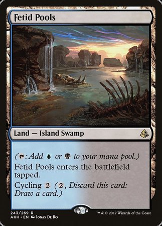 Fetid Pools [Amonkhet] | Jomio and Rueliete's Cards and Comics