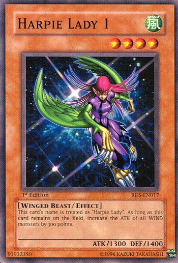 Harpie Lady 1 [RDS-EN017] Common | Jomio and Rueliete's Cards and Comics