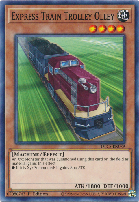 Express Train Trolley Olley [DLCS-EN039] Common | Jomio and Rueliete's Cards and Comics