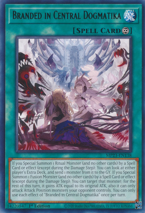Branded in Central Dogmatika [MP23-EN138] Rare | Jomio and Rueliete's Cards and Comics