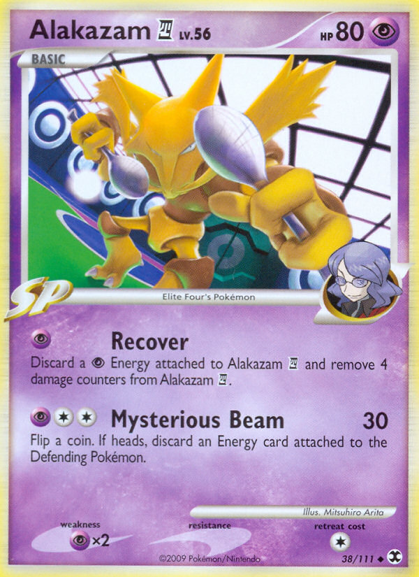 Alakazam (38/111) [Platinum: Rising Rivals] | Jomio and Rueliete's Cards and Comics