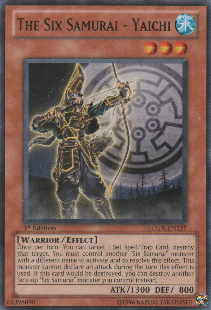 The Six Samurai - Yaichi [LCGX-EN227] Common | Jomio and Rueliete's Cards and Comics