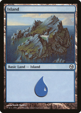 Island (100) [Duels of the Planeswalkers] | Jomio and Rueliete's Cards and Comics