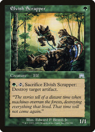 Elvish Scrapper [Onslaught] | Jomio and Rueliete's Cards and Comics