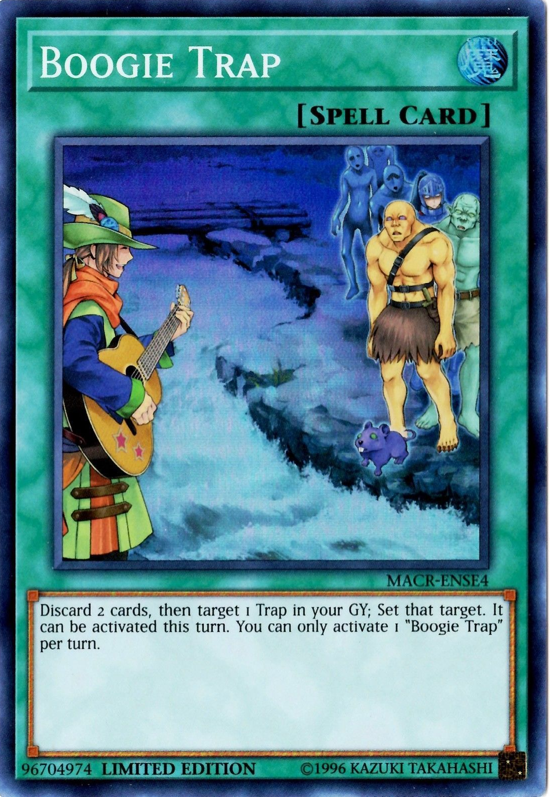 Boogie Trap [MACR-ENSE4] Super Rare | Jomio and Rueliete's Cards and Comics