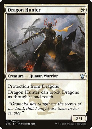 Dragon Hunter [Dragons of Tarkir] | Jomio and Rueliete's Cards and Comics