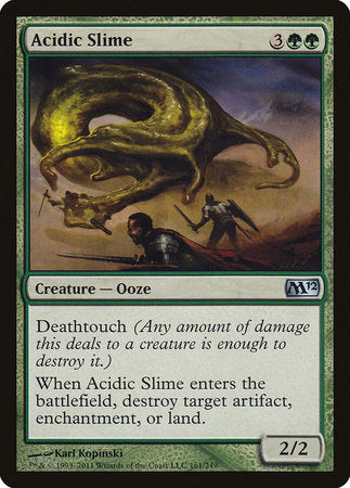 Acidic Slime [Magic 2012] | Jomio and Rueliete's Cards and Comics