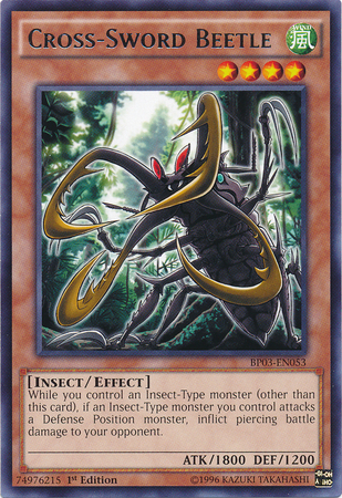 Cross-Sword Beetle [BP03-EN053] Rare | Jomio and Rueliete's Cards and Comics