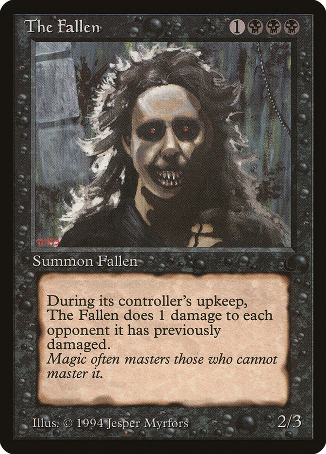 The Fallen [The Dark] | Jomio and Rueliete's Cards and Comics
