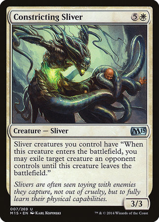 Constricting Sliver [Magic 2015] | Jomio and Rueliete's Cards and Comics