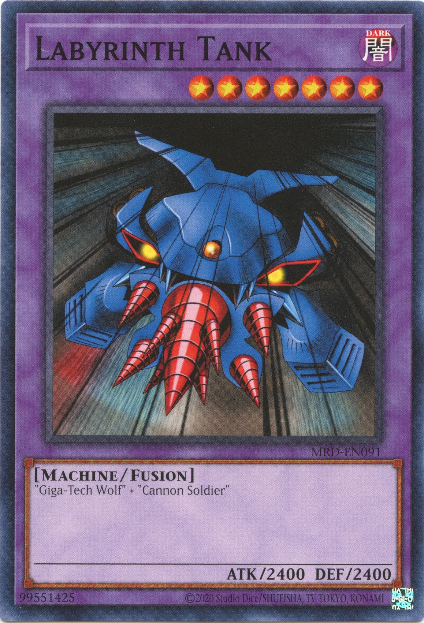 Labyrinth Tank (25th Anniversary) [MRD-EN091] Common | Jomio and Rueliete's Cards and Comics