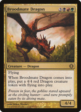 Broodmate Dragon [Shards of Alara] | Jomio and Rueliete's Cards and Comics