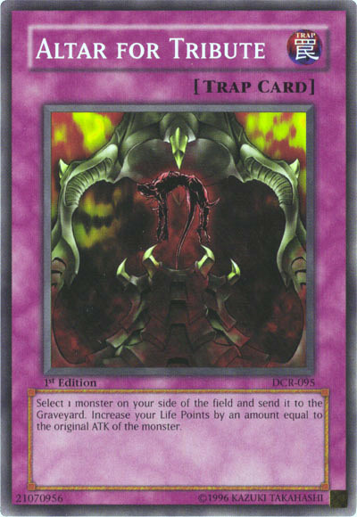 Altar for Tribute [DCR-095] Common | Jomio and Rueliete's Cards and Comics