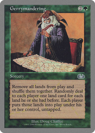 Gerrymandering [Unglued] | Jomio and Rueliete's Cards and Comics