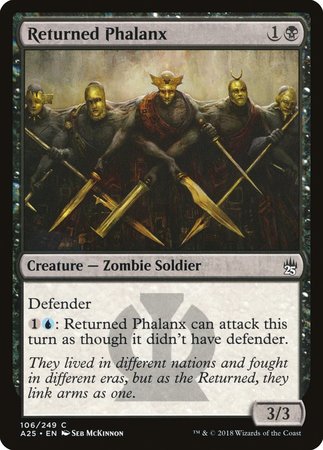 Returned Phalanx [Masters 25] | Jomio and Rueliete's Cards and Comics