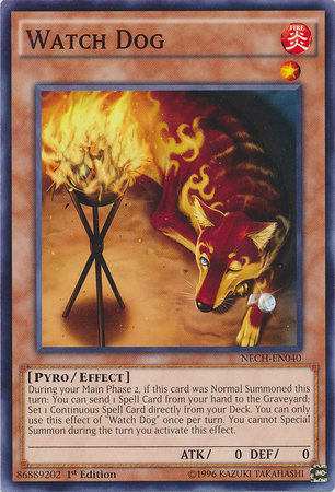 Watch Dog [NECH-EN040] Common | Jomio and Rueliete's Cards and Comics