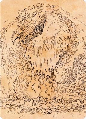 Nemesis Phoenix Art Card [Commander Legends: Battle for Baldur's Gate Art Series] | Jomio and Rueliete's Cards and Comics