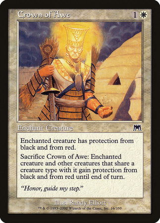 Crown of Awe [Onslaught] | Jomio and Rueliete's Cards and Comics