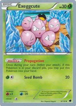 Exeggcute (4/116) (HonorStoise - Jacob Van Wagner) [World Championships 2015] | Jomio and Rueliete's Cards and Comics