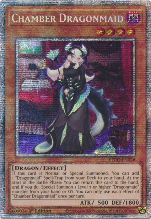 Chamber Dragonmaid [ETCO-EN026] Starlight Rare | Jomio and Rueliete's Cards and Comics