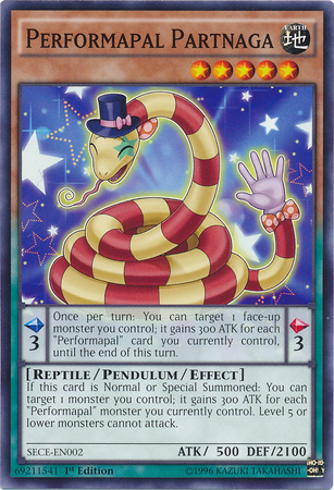 Performapal Partnaga [SECE-EN002] Common | Jomio and Rueliete's Cards and Comics