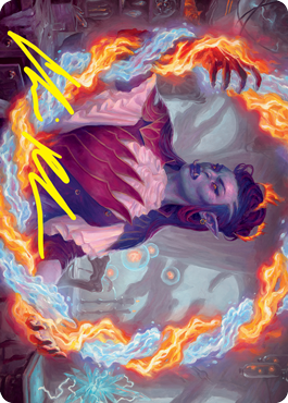 Rootha, Mercurial Artist Art Card (Gold-Stamped Signature) [Strixhaven: School of Mages Art Series] | Jomio and Rueliete's Cards and Comics