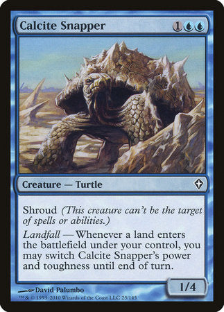 Calcite Snapper [Worldwake] | Jomio and Rueliete's Cards and Comics