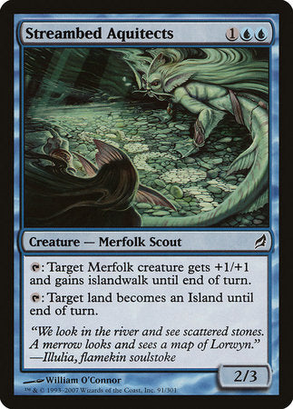 Streambed Aquitects [Lorwyn] | Jomio and Rueliete's Cards and Comics